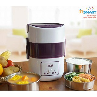 Hộp đựng cơm hâm nóng Inox 3 tầng cao cấp