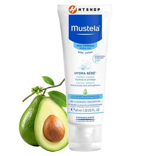Kem Dưỡng Da Mặt Cho Trẻ Sơ Sinh & Em Bé Da Thường Mustela 40ml