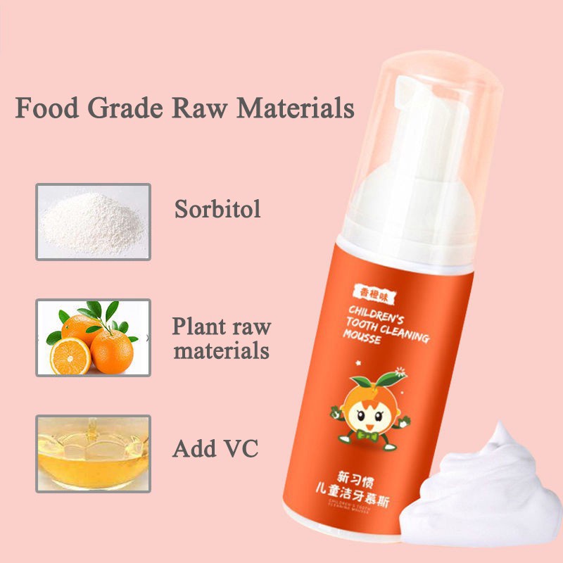 [Hàng mới về] Kem đánh răng điện tử hình chữ U thoải mái an toàn dành cho bé 60ml