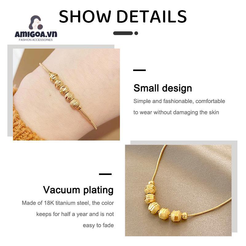 ✨✨Vòng Tay Năm Cánh Đơn Giản Không Phai Màu Cho Nữ