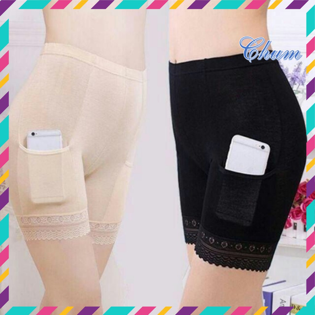 quần váy cotton có túi 088#