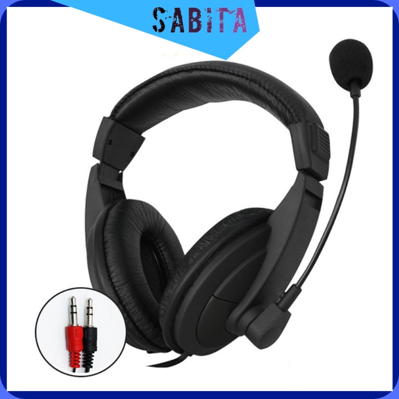 tai nghe chụp tai có dây gaming Kèm Míc Tucci TC-L760MV tích hợp Máy Tính, laptop 2 Chân Cắm 3.5mm và tai X9 SABITA TN09