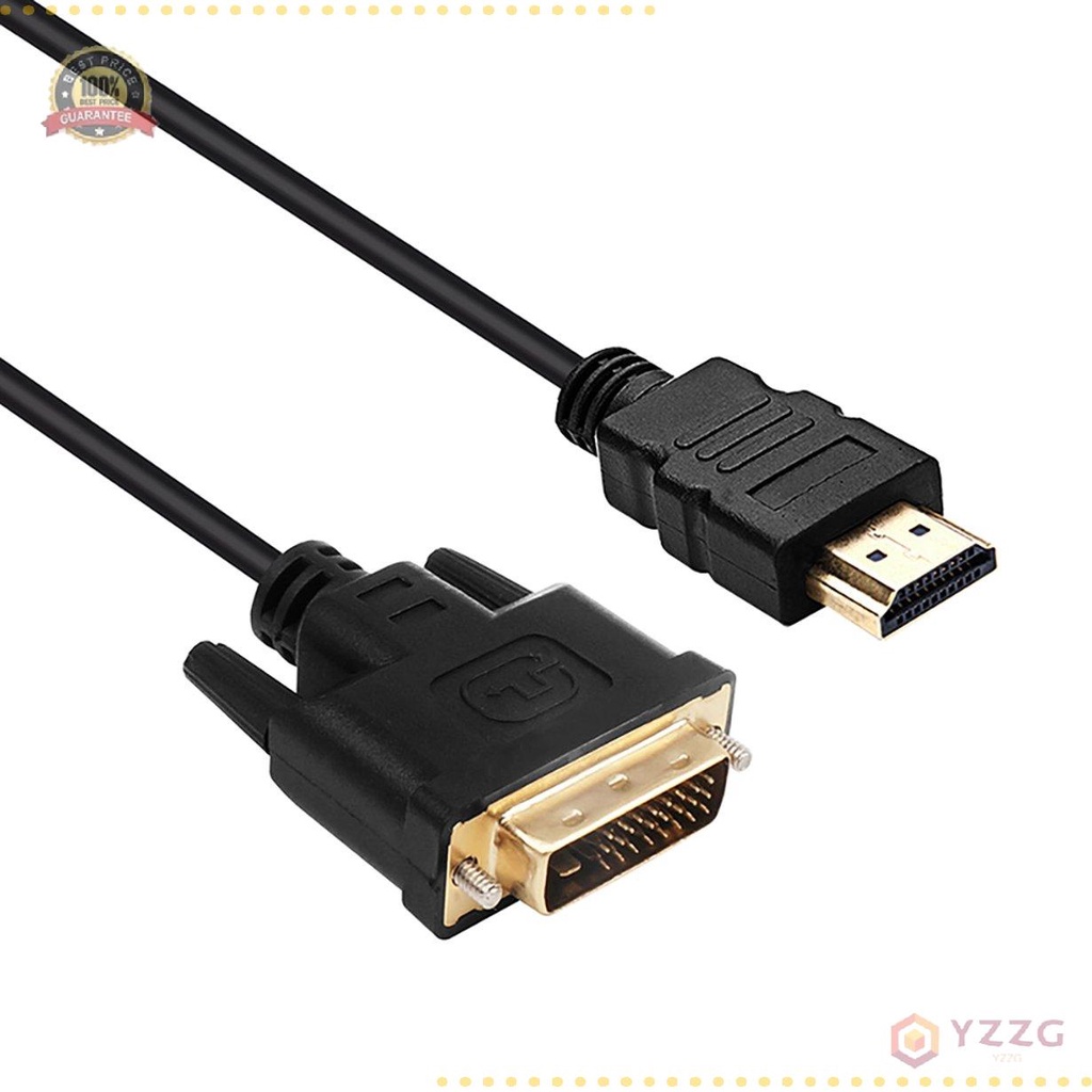 ✨Giá tốt nhất✨ Cáp chuyển đổi 1080P DVI-D 24+1 Pin sang VGA 15Pin