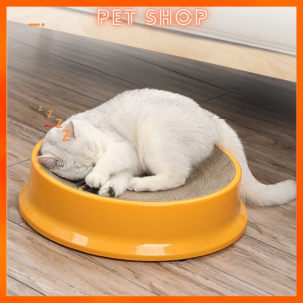 Bàn Cào Móng Size Lớn, Bàn Mài Móng Nhựa Cao Cấp Chống Trầy Xước Cho Mèo, Giúp Mèo Cưng Giảm Stress