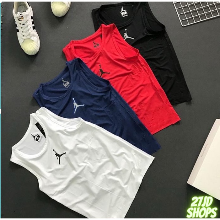 Áo Ba Lỗ Jordan Thể Thao Bóng Rổ Nam Thoáng Mát Tanktop 4 màu_27JD SHOPS