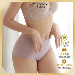 Quần lót nữ MB 8767 - Cạp cao, chất cotton kháng khuẩn, hạn chế viêm nhiễm, ôm eo - Mềm, êm nhẹ - 4 màu, đủ size