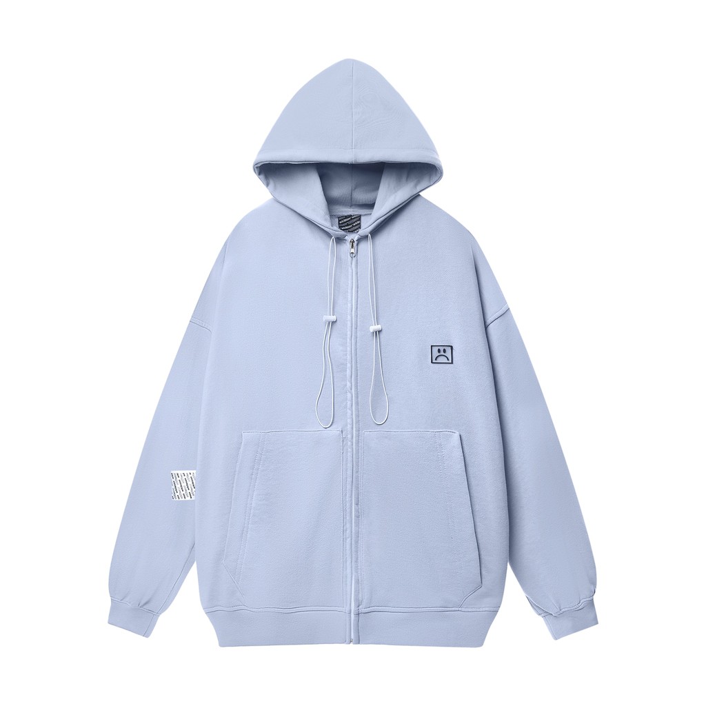 [Mã SKAMA06 giảm 8% TỐI ĐA 50K đơn250K] HOODIE FULLZIP "STORY" MYSTIC BLUE