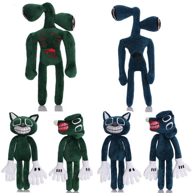 Đồ chơi nhồi bông hình chú chó/ mèo đáng sợ độc đáo