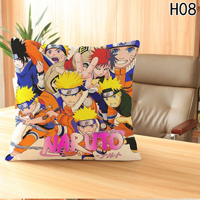 Vỏ gối in họa tiết anime Naruto độc đáo