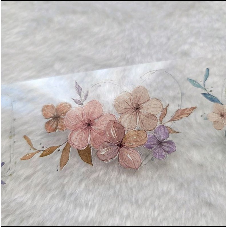 Krisna.room ♡ Hãng Peipan- 1 chu kì cuộn băng dán hoa Hana 3