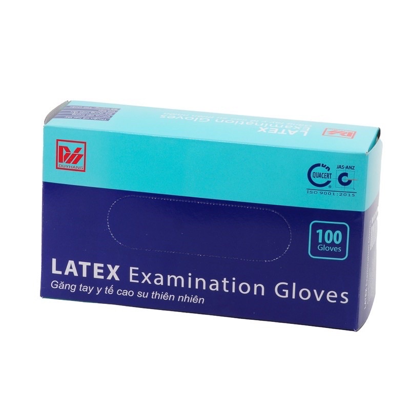 Gang tay y tế Latex ATM Glove, Merufa, Duy hằng - Gang tay cao su đủ loại và kích cỡ, dai và bền đẹp không bột và có bột