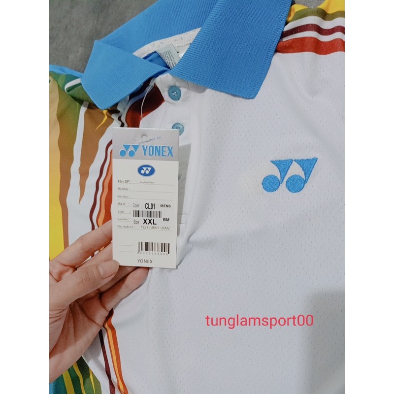 Áo cầu lông yonex Nam Cao Cấp 100% vải thông hơi thoáng mát | BigBuy360 - bigbuy360.vn
