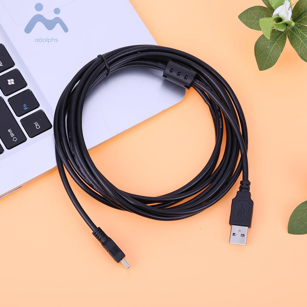 adolphs 10ft 3m USB 2.0 A Male to MINI B 5Pin Male M/M Data Cable PC MP3