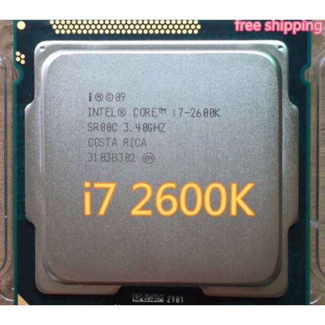CPU Intel® Core™ i7-2600k