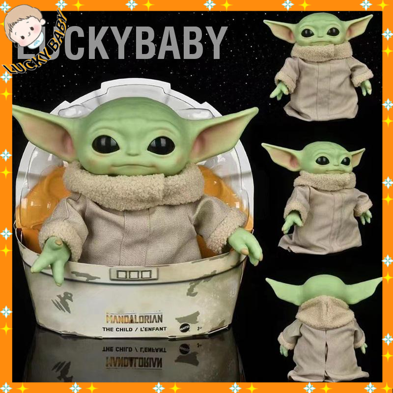 Búp bê mô phỏng nhân vật Yoda trong phim Star Wars - sang trọng thoải mái cho trẻ em trang phòng LUCKYBABY