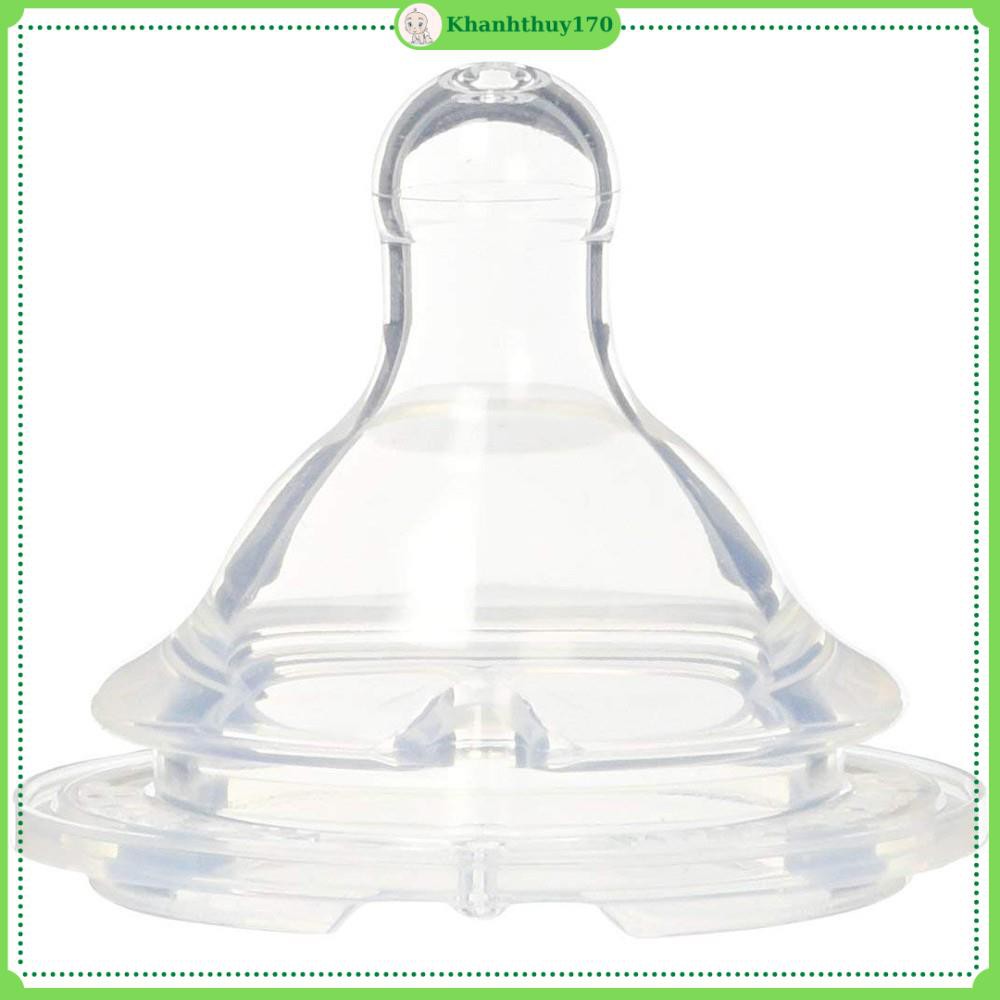 Núm ty Silicone cổ rộng chống sặc ChuChu Baby