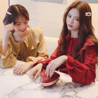 Áo kiểu cổ bèo qc ( kèm ảnh thật)