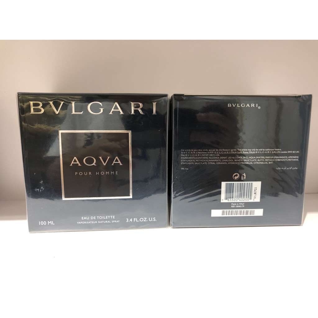 Nước Hoa Nam BVLGARY AQVA POUR HOMME EDT 100ML Giá Rẻ Cao Cấp Chính Hãng