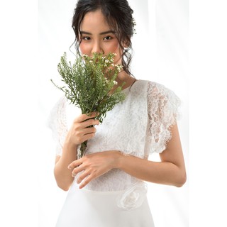 ĐẦM PHỐI REN ĐÍNH NƠ - D1114