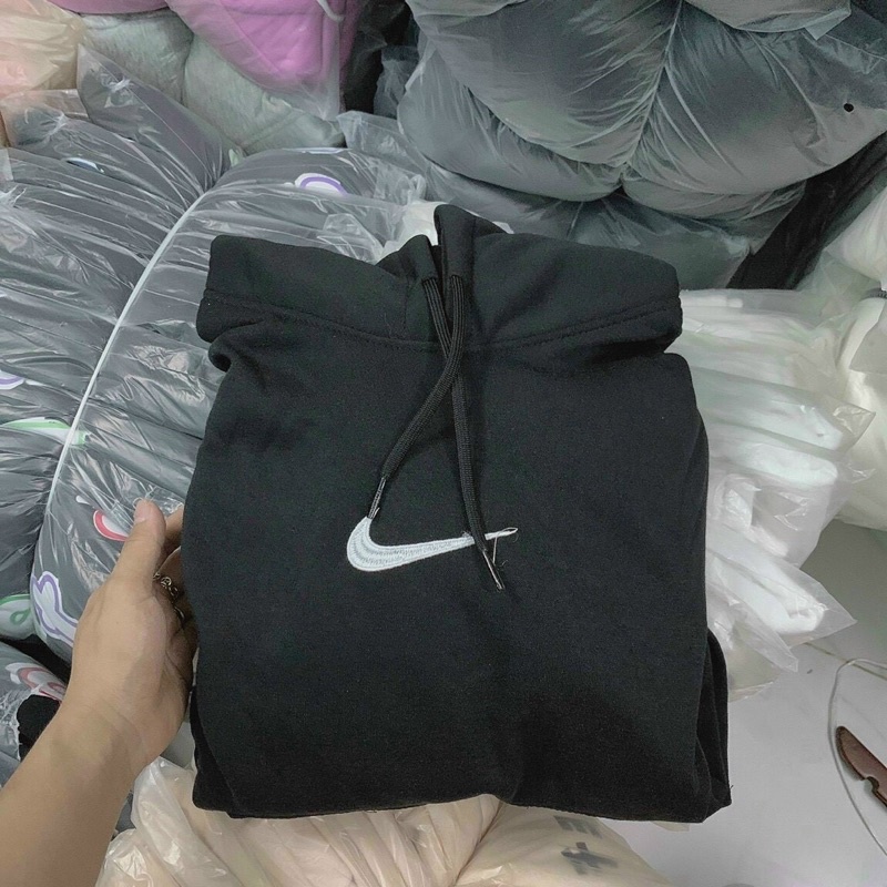 Áo hoodie tay phòng đơn giản nỉ bigsize 55-80kg