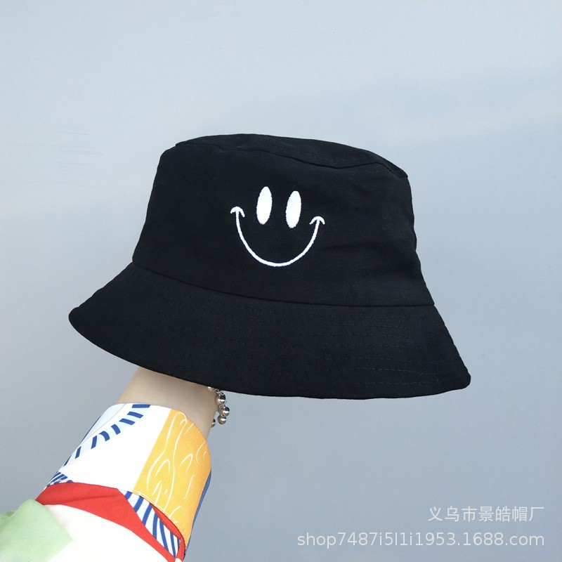 Nón Bucket - Nón Vành Tròn Thời Trang Hàn Quốc Smile