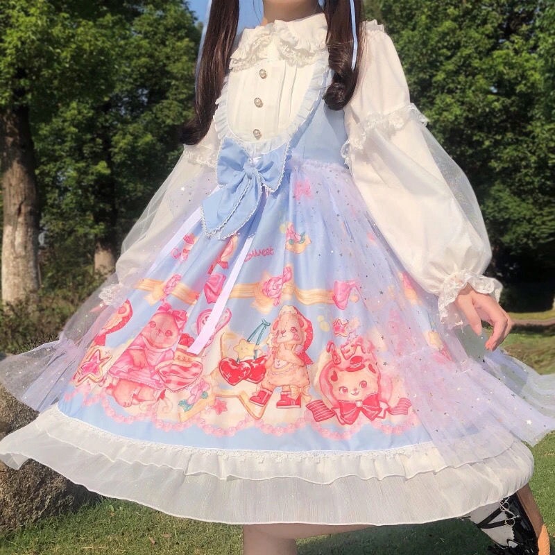 Đầm Hai Dây Lolita