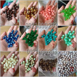 50gr hạt nhựa giả đá 10mm ( Khoảng 90 hạt)