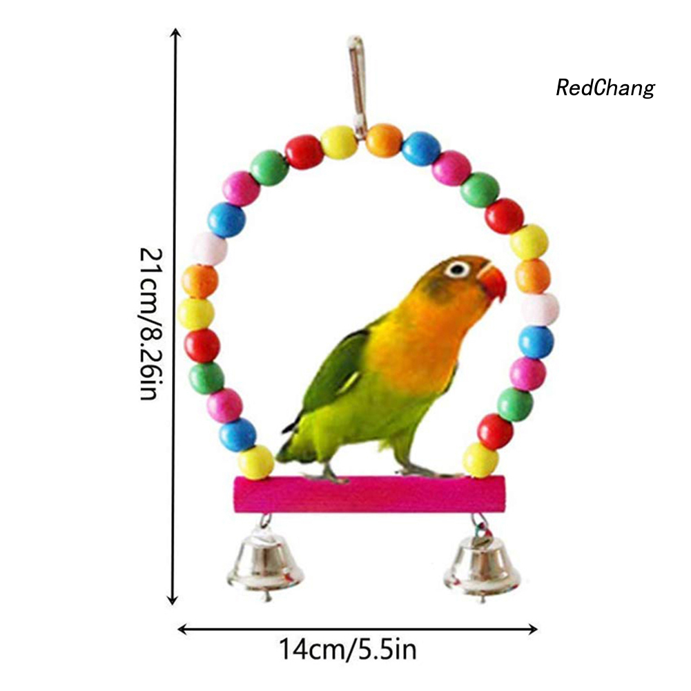 Set 7 món đồ chơi vui nhộn dành cho chim vẹt