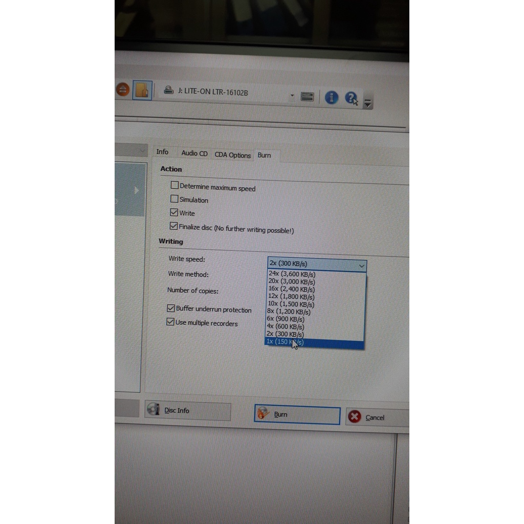 Ổ ghi CD Buffalo CDRW-J1610U2 Nhật Fullbox