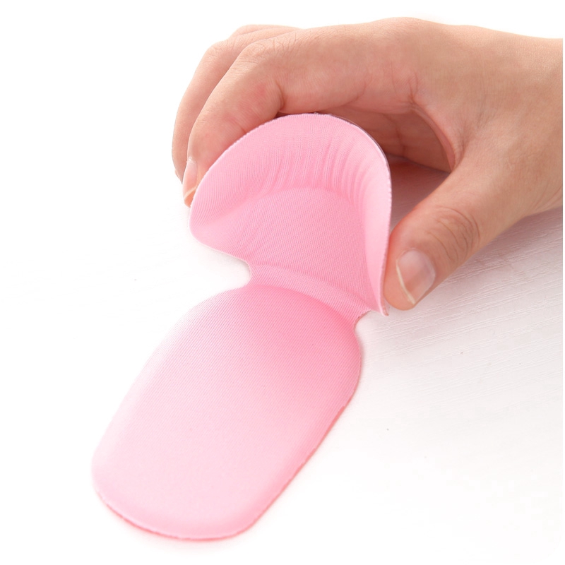 2 đệm xốp màu trơn dùng đỡ gót chân khi đi giày