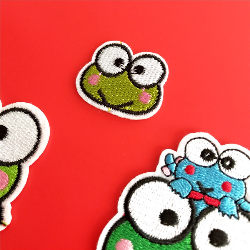 Miếng dán quần áo hình ếch dễ thương（☸ Sanrio - Keroppi Patch ☸）