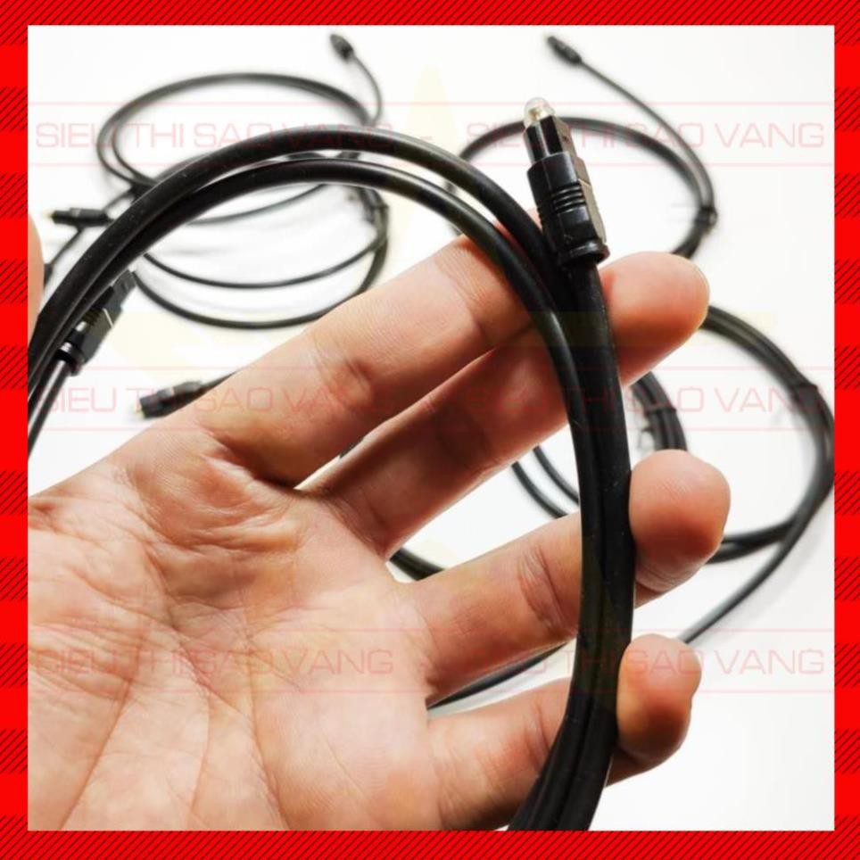 Cáp Optical audio nhựa đen tiêu chuẩn - Toslink