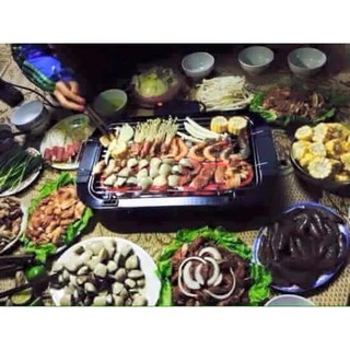 Bếp nướng điện cao cấp không khói Electric barbecue grill 2000W