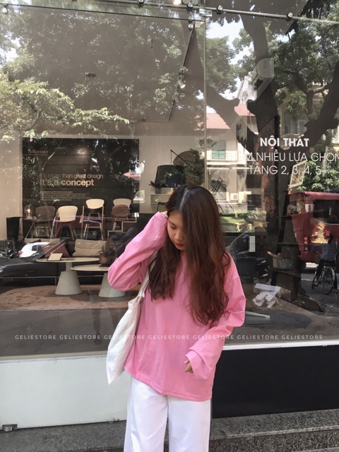 ÁO THUN TRƠN DÀI TAY ảnh thật | BigBuy360 - bigbuy360.vn