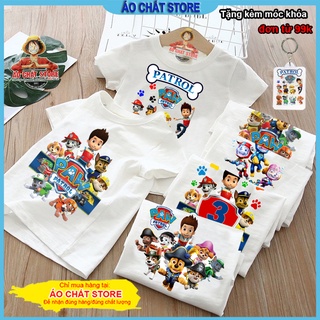 (VIDEO) BST Áo thun trẻ em Đội Chó cứu Hộ Paw Patrol siêu đẹp | Áo Paw Patrol cho bé trai | bé gái PA01 | Áo Chất Store