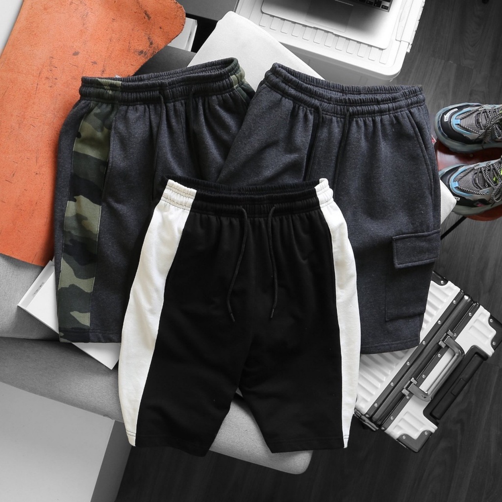 BIGSIZE -  Quần short thun vải nỉ nam size nhỏ bigsize 80 - 130kg