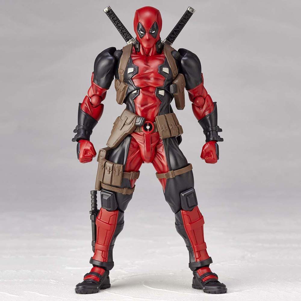 IVORY Creative Toys Action Figure Anime Figure Model X-men Deadpool Miniatures Yamaguchi Statue Anime Figure Movable Joint Decoration Desktop Ornaments