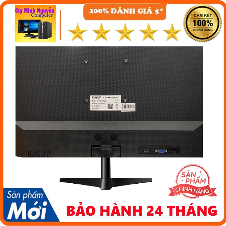 [Mã 55ELSALE1 giảm 7% đơn 300K] Màn hình máy tính 19in KODA Wide LED - New Full Box