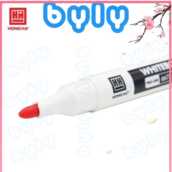 Bút lông viết bảng trắng GX-WBM01 Hồng Hà 6673 thay mực dễ dàng - ByLy Shop
