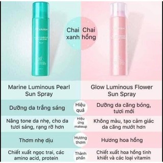 Xịt chống nắng Jm solution