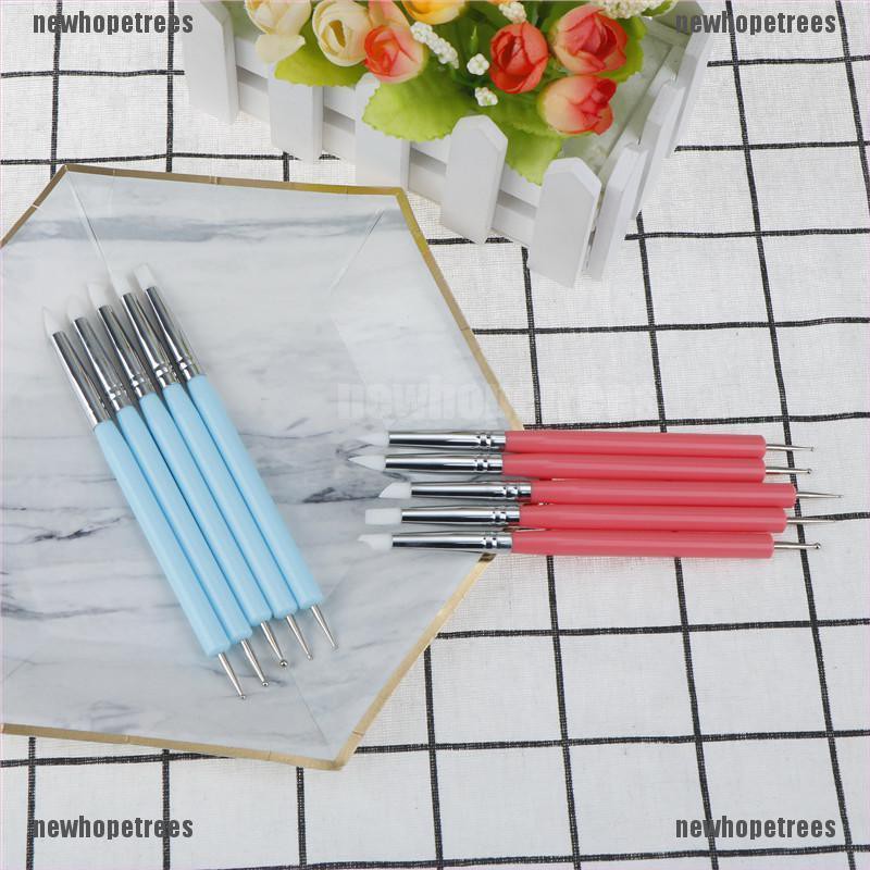 Dụng Cụ Tạo Hình Đất Sét 5 X 2 Chiều Trang Trí Móng Tay