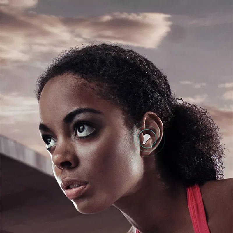 Tai Nghe Bluetooth Không Dây TWS Phong Cách Thể Thao Có Mic Cho IPhone / Android / PC