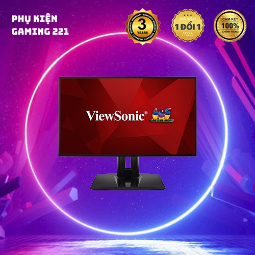 Màn hình Máy Tính - Viewsonic VP2458 (23.8 inch/FHD/IPS/75Hz/5ms) chuyên đồ họa - Hàng Chính Hãng