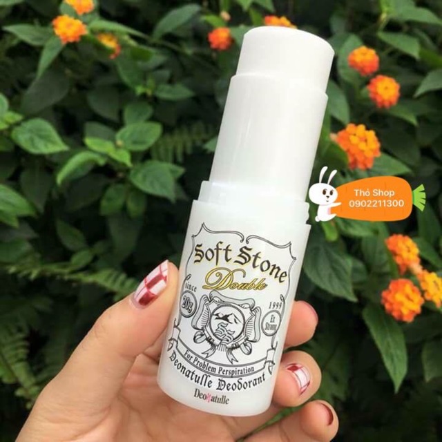 Lăn khử mùi đá khoáng Soft Stone Nhật Bản