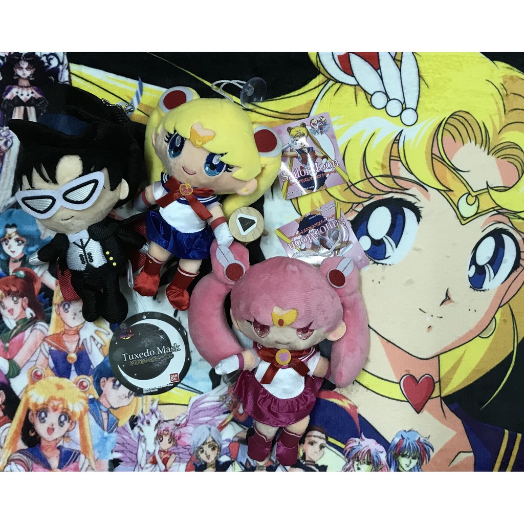 OtakuTPstore Gấu bông búp bê nhồi bông anime hoạt hình Sailor Moon Thuỷ Thủ Mặt Trăng Jujutsu Kaisen My hero Academy