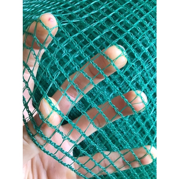 Lưới cước, Lưới cước rào gà màu xanh khổ cao 90cm, 1 mét, 1,2 mét, 1,5 mét, 1,6 mét loại dày