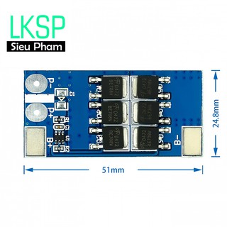 Mạch Bảo Vệ Pin 3.2V 25A 1S LifePo4 Lithium sắt phosphate