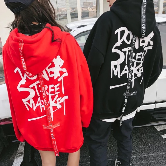 Áo Hoodie Couple Street Unisex | BigBuy360 - bigbuy360.vn