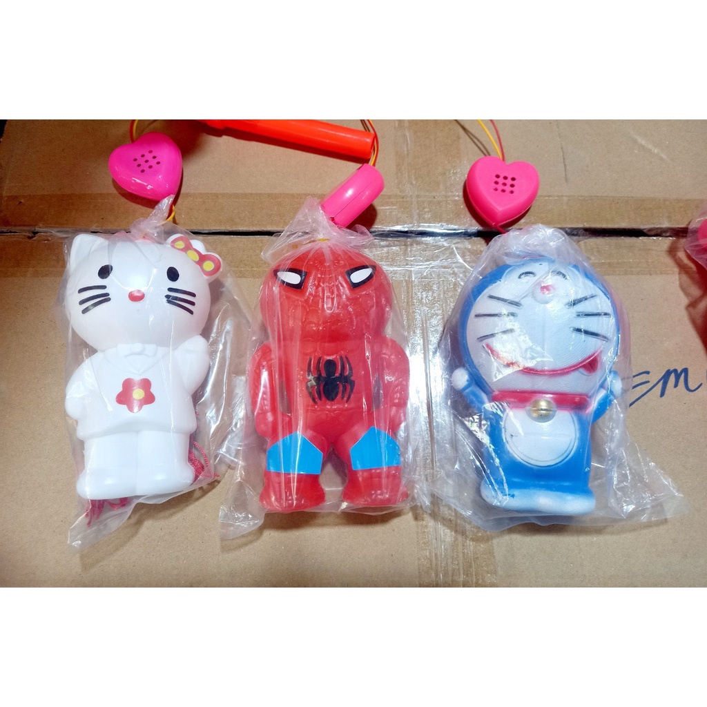 Lồng đèn trung thu hoạt hình có đèn và nhạc cho bé rước đèn