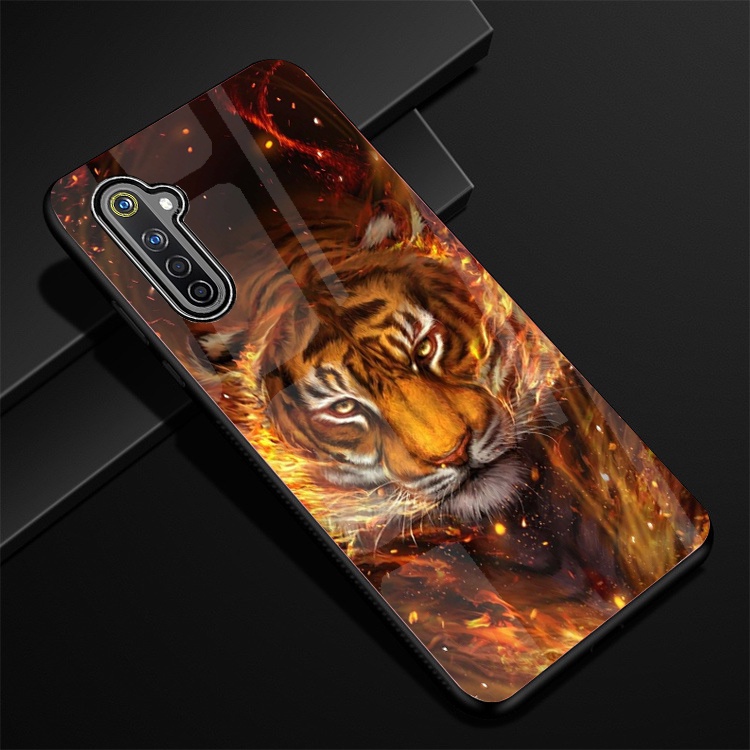 Ốp Lưng REALME 6, 6 PRO mặt kính cường lực cao cấp thiết kế Độc Quyền